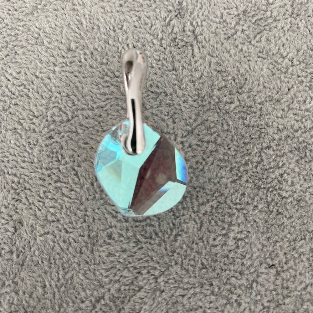 Swarovski Sterling Silver Crystal Pendant - Picture 1 of 5